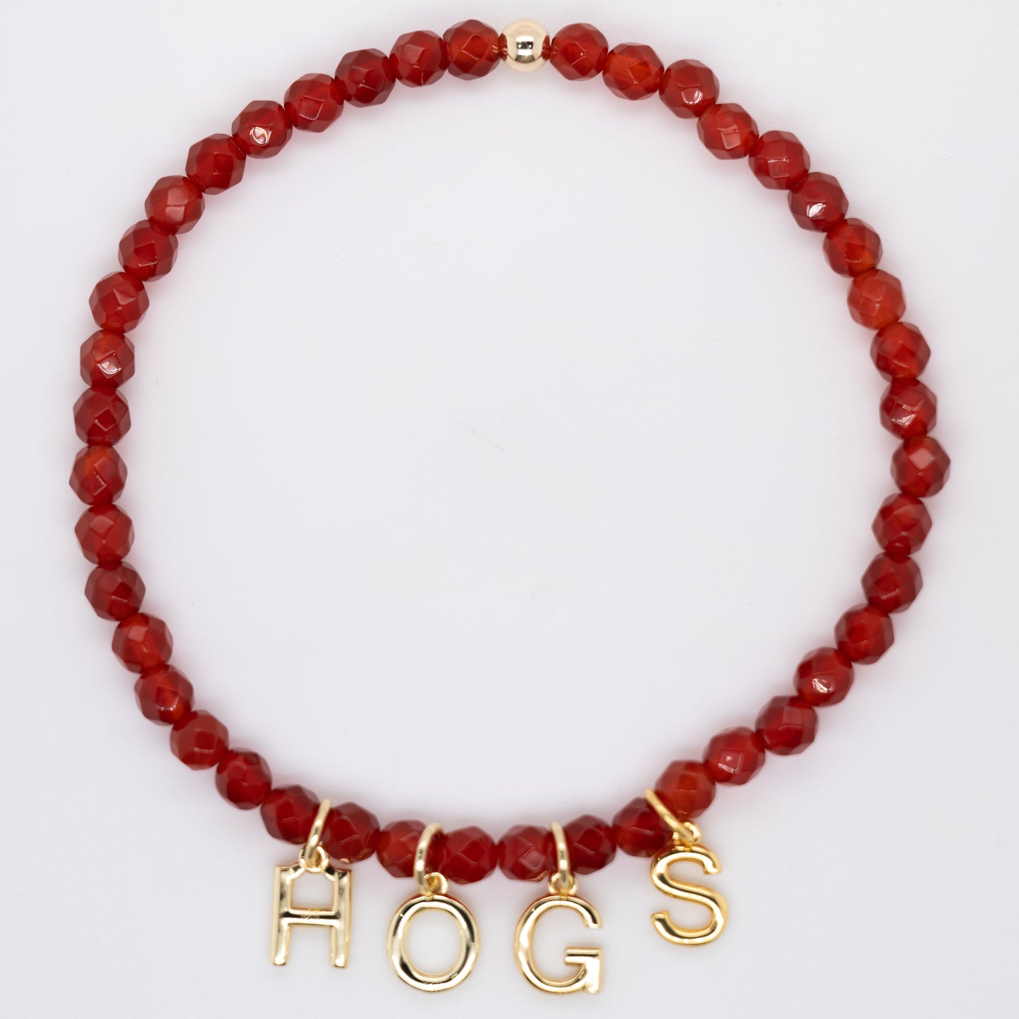 Red "HOGS" Bracelet