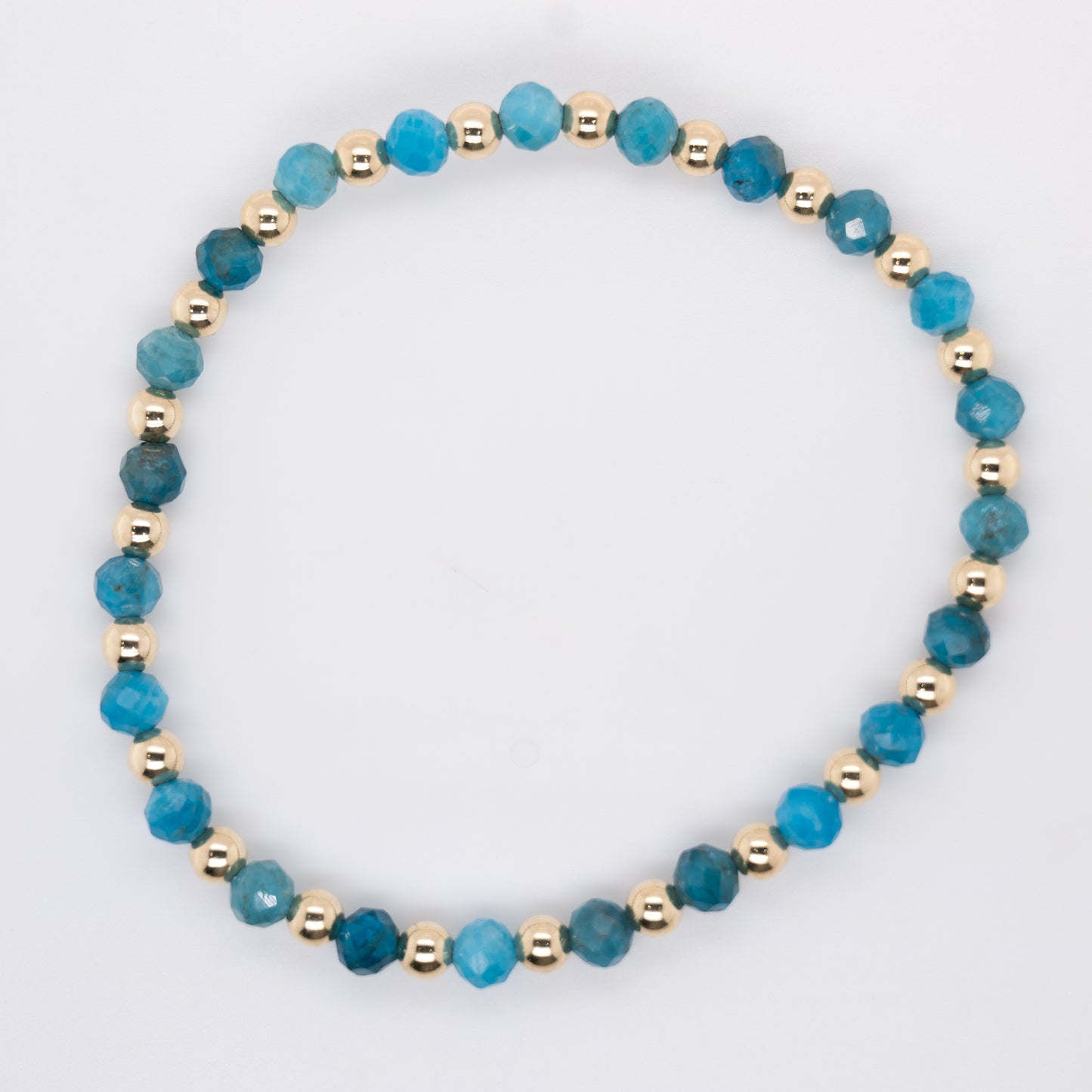 Apatite Beaded Bracelet