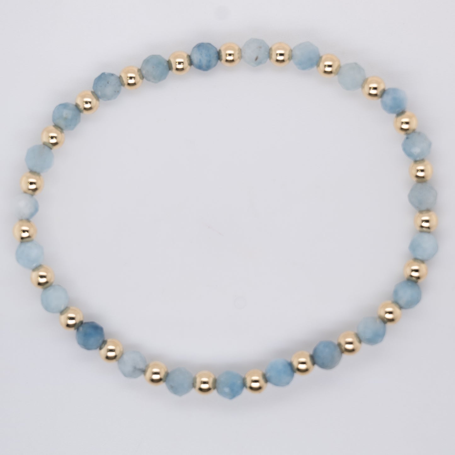 1x1 4mm Birthstone Bracelet