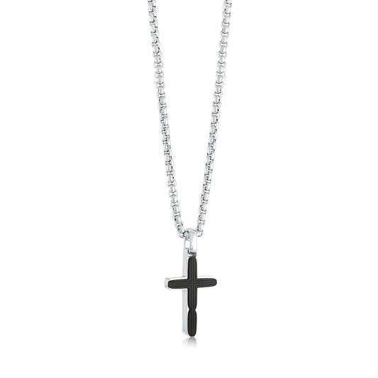 Men's Cross Pendant Necklace
