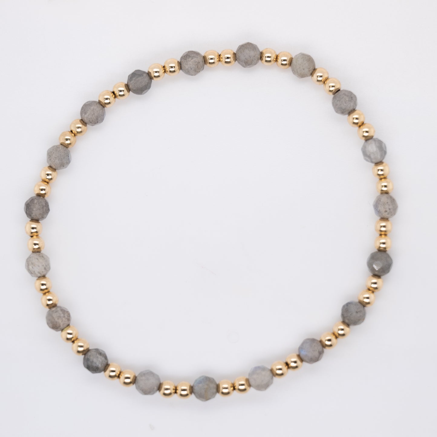 Labradorite Beaded Bracelet