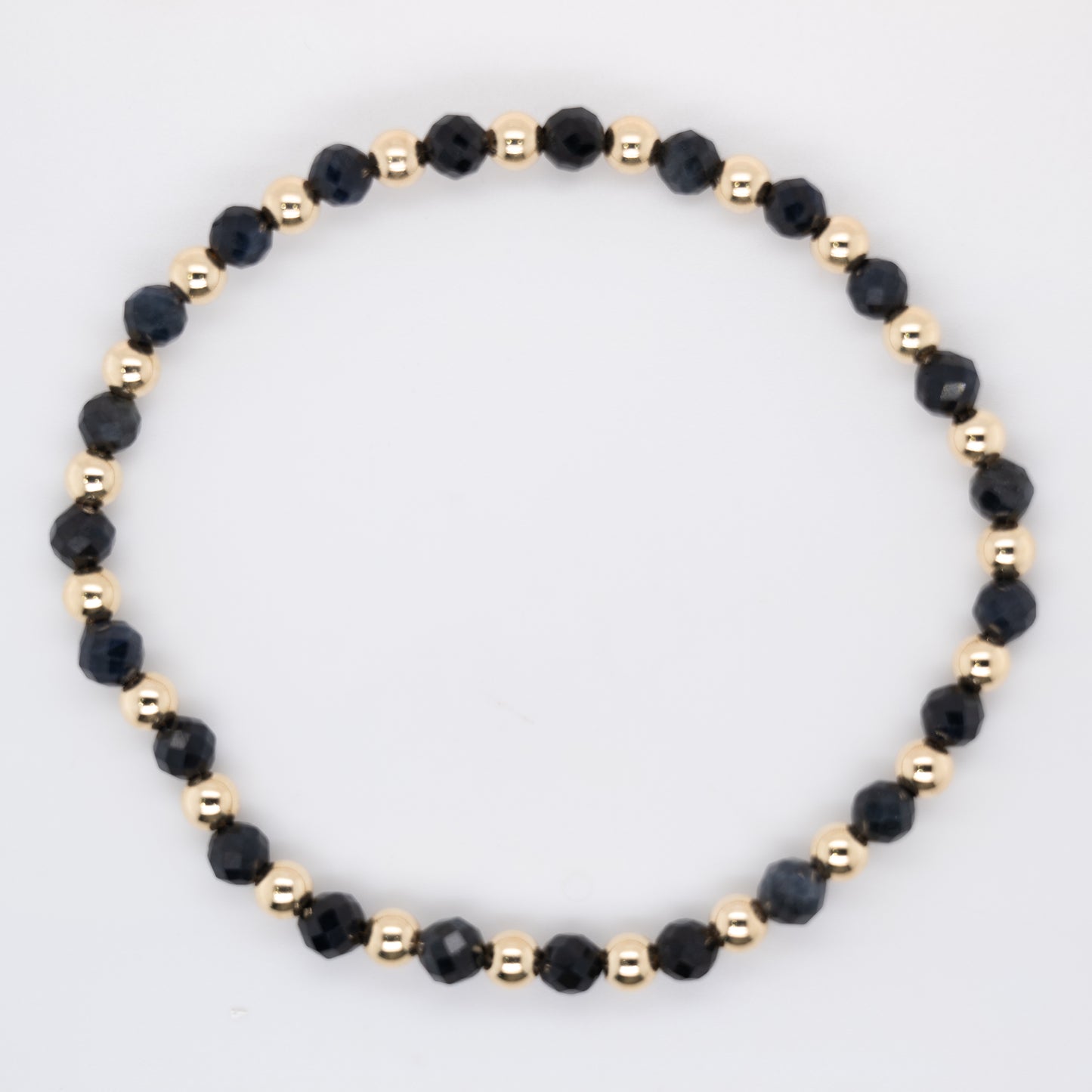 1x1 4mm Birthstone Bracelet