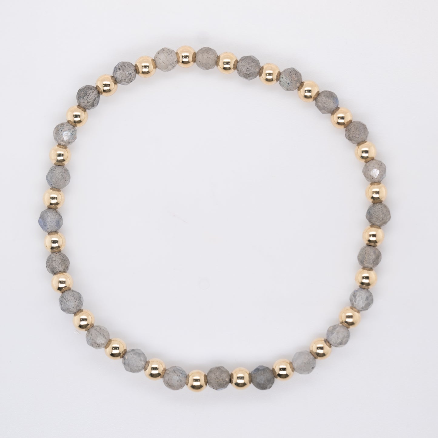 Labradorite Beaded Bracelet