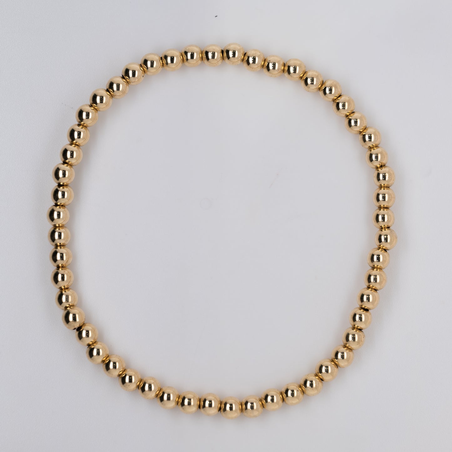 Gold Beaded Bracelet