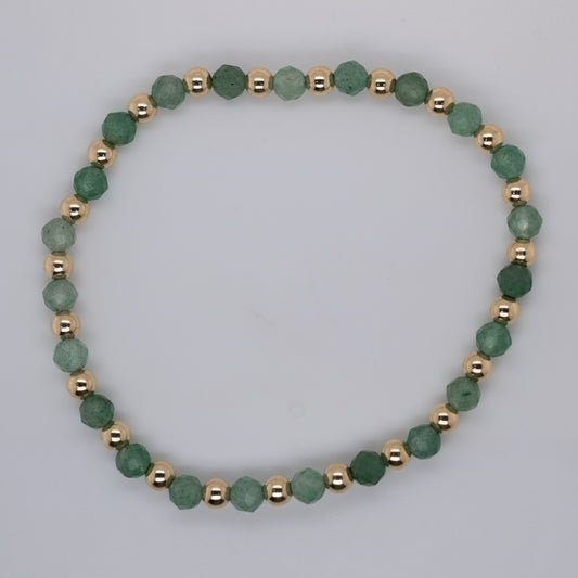 Aventurine Beaded Bracelet