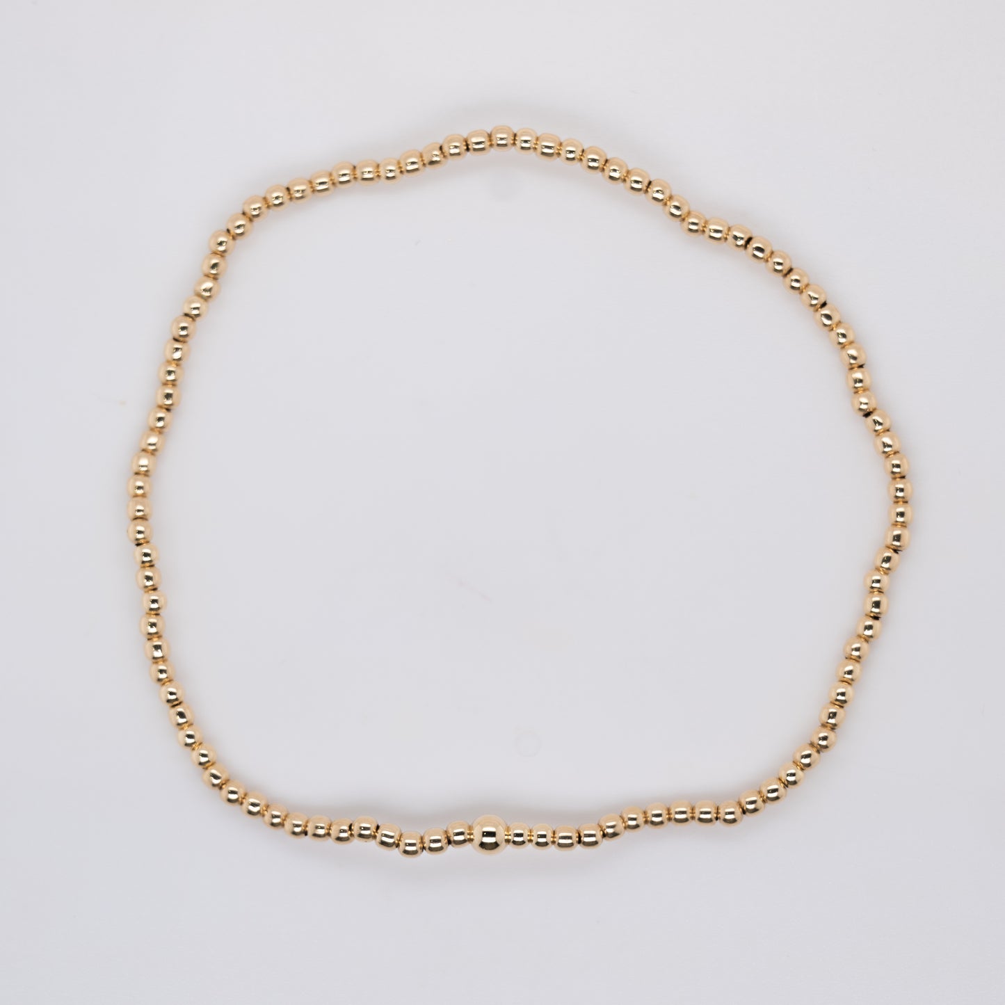 Gold Beaded Bracelet