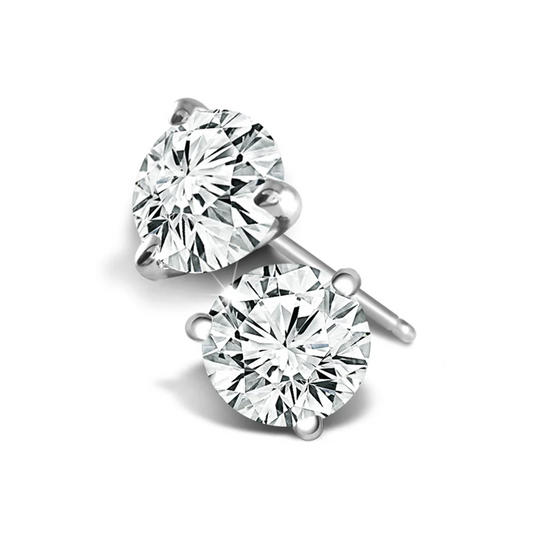 Natural Earth Grown Diamond Studs